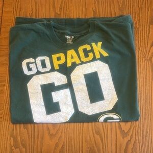 Green Bay Packers t shirt Reebok 2XL